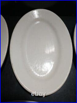 Buffalo China Oval Plate. Set Of 6 Plates. White Restaurant Ware USA dish