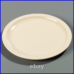CFS KL11625 Kingline Melamine Dinner Plate, 10 Diameter X 0.76 Height, Tan Ca