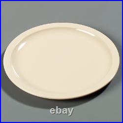 CFS KL20025 Kingline Melamine Dinner Plate, 8.92 Diameter X 0.77 Height, Tan