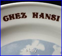 CHEZ HANSI Restaurant Plate 2 Sarreguemines France