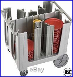 Cambro ADCS Adjustable Dish Caddy with 6 Dividers Holds Up To 360 Plates