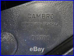 Cambro Dish Caddy Model DC700, Polyethylene, Portable DC-700 Food Plate Dolly