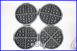 Carbon's (RT-P) Golden Malted Single Belgian Waffle Baker With 4 Extra Plates