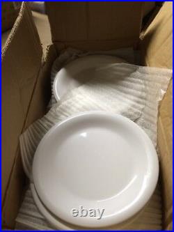 Carlisle 3301602 Sierrus Salad Plate Wide Rim 7.5 White Case of 44
