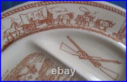Circa 30's 40's Souvenir Tepco 1849 Restaurant Plate San Francisco California