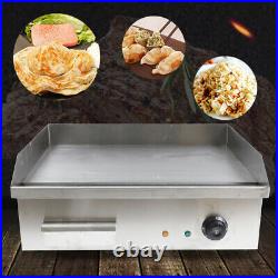 Commercial 3000W Electric Griddle Cooktop Flat Top Plate Restaurant Grill BBQ US