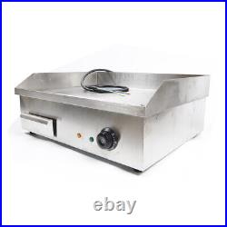 Commercial 3KW Electric Countertop Griddle Grill BBQ Flat Plate Top Restaurant