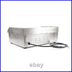 Commercial 3KW Electric Countertop Griddle Grill BBQ Flat Plate Top Restaurant
