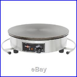 Commercial Electric Crepe Maker Pancake Pan Griddle Plate Kitchen Cook Krampouz