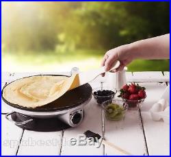 Commercial Electric Crepe Maker Pancake Pan Griddle Plate Kitchen Cooking Tools