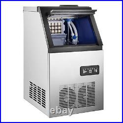Commercial Ice Maker Built-in Undercounter Freestand Ice Cube Machine Restaurant