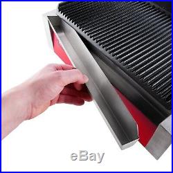 Commercial Panini Press Grill Sandwich Maker Grooved Plate Restaurant Food Truck