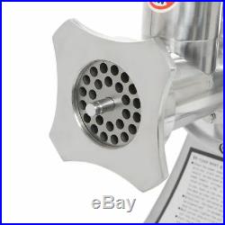 Commercial Stainless Steel 1HP Meat Grinder Blade Plate Sausage Stuffer FDA, 12#