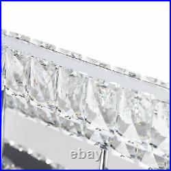 Dimmable LED Crystal Chandelier Celling Lamp Pendant Light Hotel Room Home Decor