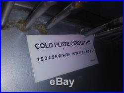 Drop In SS Cold Plate 9 Circuit Soda Lines Ice Chest/stand Comc'l Beverage Cool