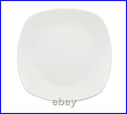 Dudson China 10-1/4 Ceramic Square Plate, Evo Pearl, 4EVP266R, Case of 24