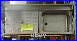 Eagle CWS4-22R-7 Commercial Bar Workstation (Ice Bin with Drainboard & Cold Plate)