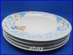 Edgewater Hotel Restaurant Ware Rare Set Of 4 Ocean Theme 12 Plates Or Platters