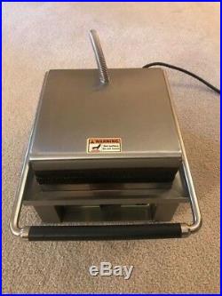 Equipex GES/1 Sodir Electric Single Cast Iron Plate Waffle Cone Baker