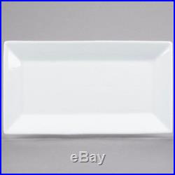 FULL CASE SET Commercial BRIGHT WHITE Restaurant China Dinner Plate Porcelain