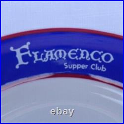 Flamenco Supper Club Miami FL Dinner Plate 1973 Jackson