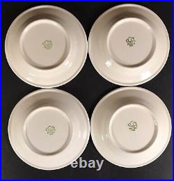 Four Roycroft Renaissance Arts And Crafts Style Buffalo China Salad Plates 302a