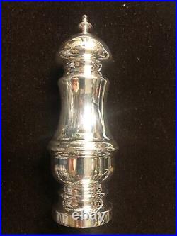 French Silver Plated Pepper Mill Made By Sefi For Restaurants Late 1970'S, New