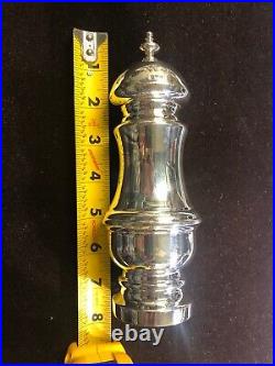 French Silver Plated Pepper Mill Made By Sefi For Restaurants Late 1970'S, New