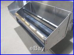GLAS TENDER BARTENDER STATION with10 LINES COLD PLATE ICE BIN, SPEED RAIL & SINK