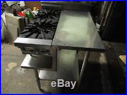 Gas 2 Burner Hot Plate With Ss Table