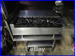 Gas 2 Burner Hot Plate With Ss Table