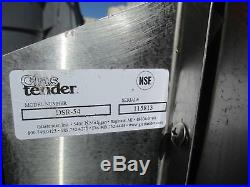 Glastender CBA-36L-CP10 Back Bar Ice Bin Cold Plate Hand Sink Speed Rail SS 72