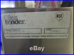 Glastender JBA-24-CP8 Back Bar Ice Bin Cold Plate Hand Sink Speed Rail SS 38
