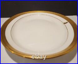 HOTEL SAVOY 59th St NYC late 1800's Gold Gild 11 Platter MINTONS Antique UK