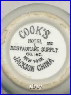 Handleless Cup COOK'S Hotel & Restaurant Supply Co Inc. Jackson China Turquoise