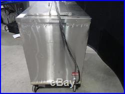 Hatch Heated Plate Dispenser Warmer Mobile Cart PBD-2-M