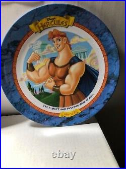 Hercules mcdonalds diner plate 1997 giveaway very, very rare. One plate is