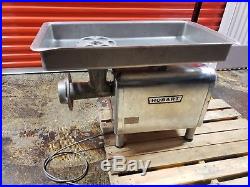 Hobart 4822 Commercial Grinder with Feed Tray, Worm Gear, Knife, Grinder Plate