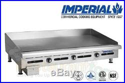 Imperial Comm Griddle Thermostat Heavy Duty 36 Plate Nat Gas Model Itg-36