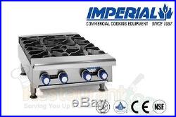 Imperial Commercial Hot Plates Open Burners Cast Iron Propane Model Ihpa-4-24
