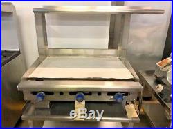 Imperial Range 36 Commercial Gas Griddle Counter Top Flat 3/4 Plate # 12748