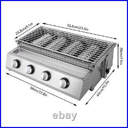 Infrared Ceramic Plate Burner Gas Barbecue Stove Restaurant Kitchen Equipment