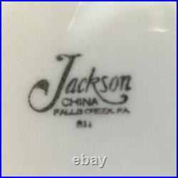 Jackson China Blue Onion Vintage 4 Dinner plates 9.5 restaurant supply