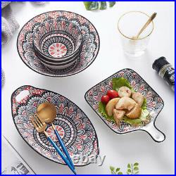 Japanese Tableware Plate Set Ceramic Dinnerware Restaurant Home Kitchen Supplies