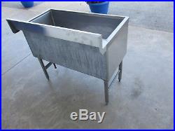 Jockey Box 36 x 21 Underbar Ice Bin/Jockey Box withCold Plate #3387