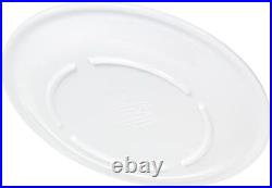 Kingline Reusable Plastic Plate Appetizer Plate for Home and Restaurant, Mela
