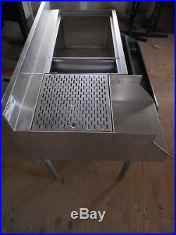 Krowne ice bin with blender shelf/ speed rails/cold plate and soda lines
