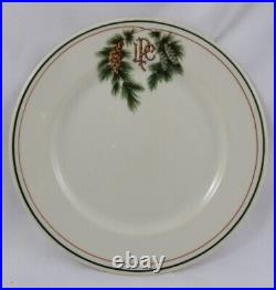 LAKE PLACID CLUB Restaurant Ware 7.5 Salad Plate O. P. Syracuse China 1944