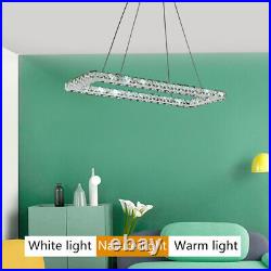 LED Crystal Ceiling Light Living Room Bedroom Restaurant Lighting Chandelier