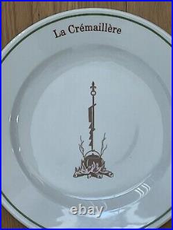 La Cremaillere Dinner Plate Michelin French Restaurant Rosenthal 11